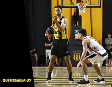 Peñarol aplastó a Malvín 89-67 y reafirmó su liderazgo en la Liga Uruguaya de Básquetbol