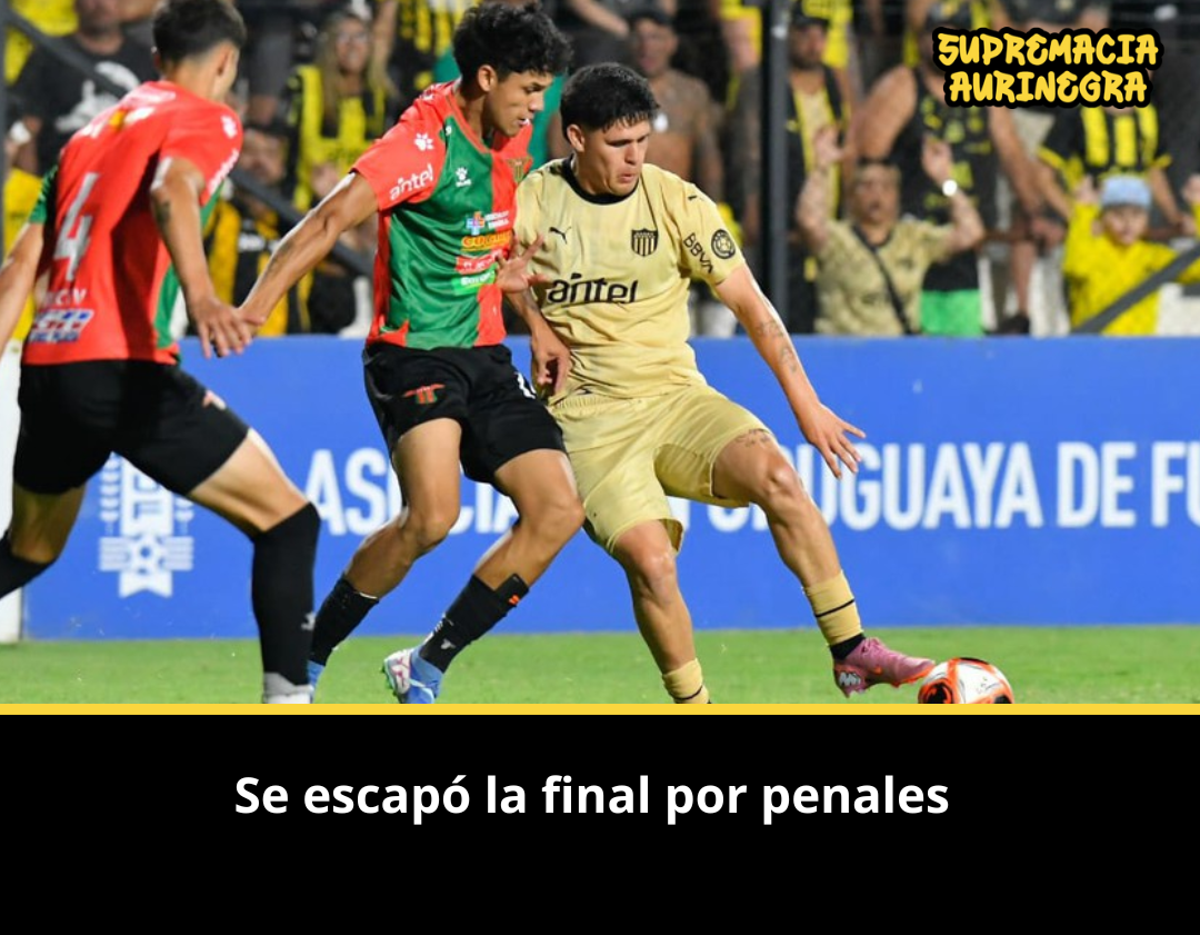 Boston River eliminó a Peñarol por penales y jugará la final de la Copa de la Liga AUF
