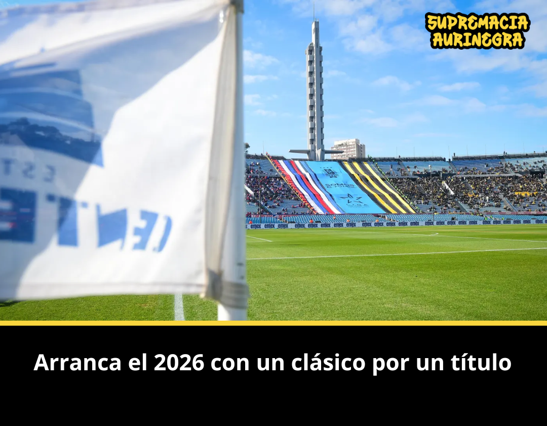 Cuándo se juega la Supercopa Uruguaya: Peñarol va por el primer título oficial del 2026