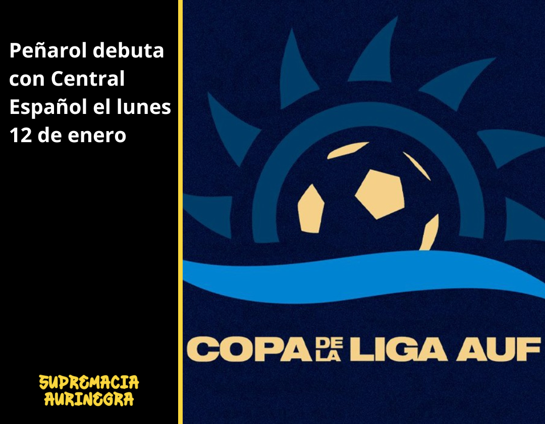 La AUF definió los cruces de la Copa de la Liga AUF desde 2026