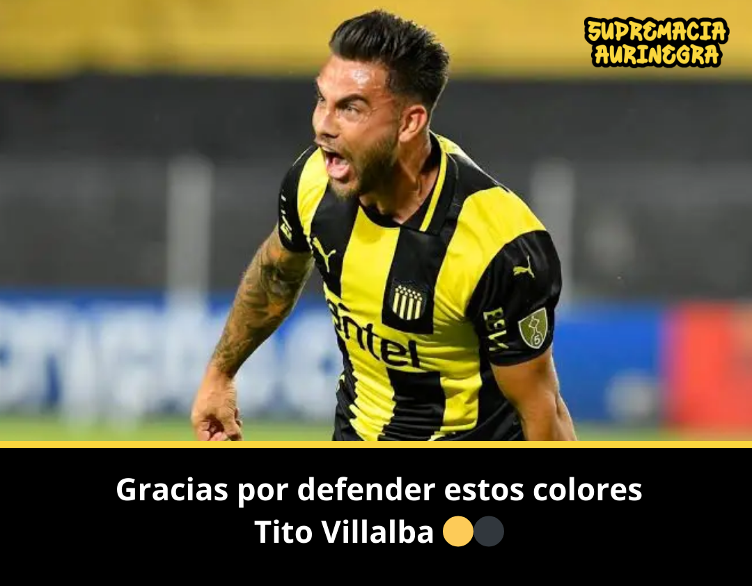 Héctor Villalba se despidió de Peñarol tras una temporada en el club