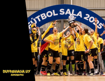 Futsal femenino: Peñarol hizo historia con su octavo título consecutivo y volvió a ganarle a Nacional