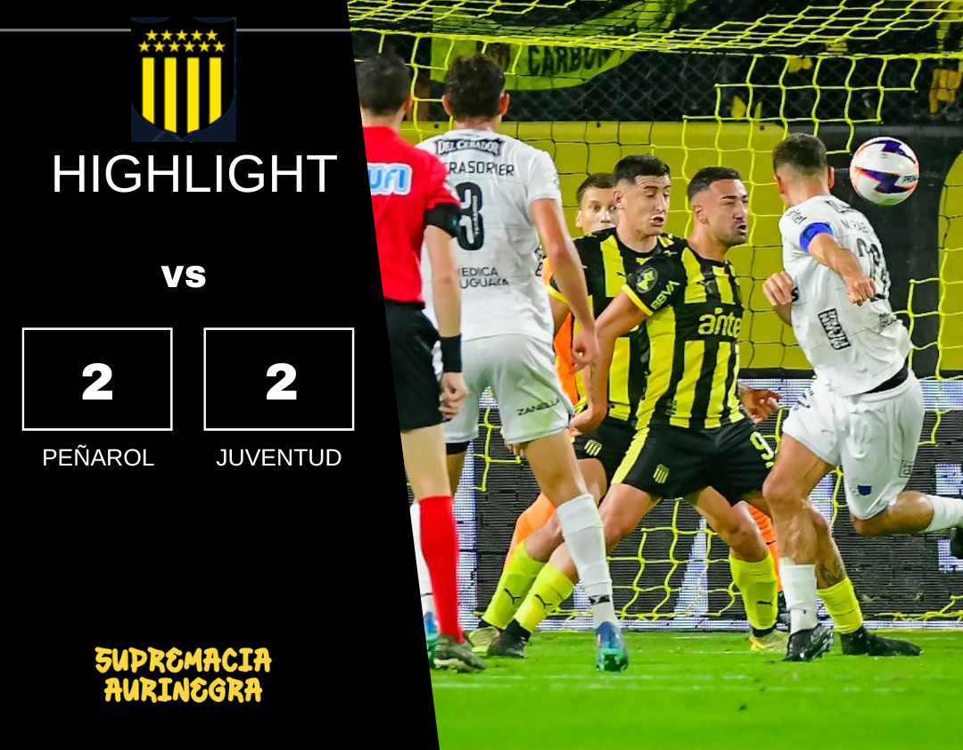 Compacto mejores jugadas Peñarol 2 vs Juventud 2 Campeonato Apertura 2026
