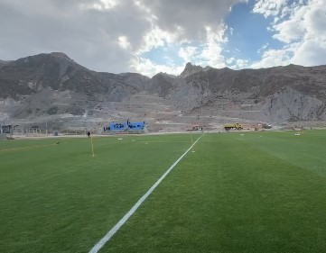 Peñarol entrenó en el complejo Guido Loayza de Bolivar preparando el encuentro frente a The Strongest
