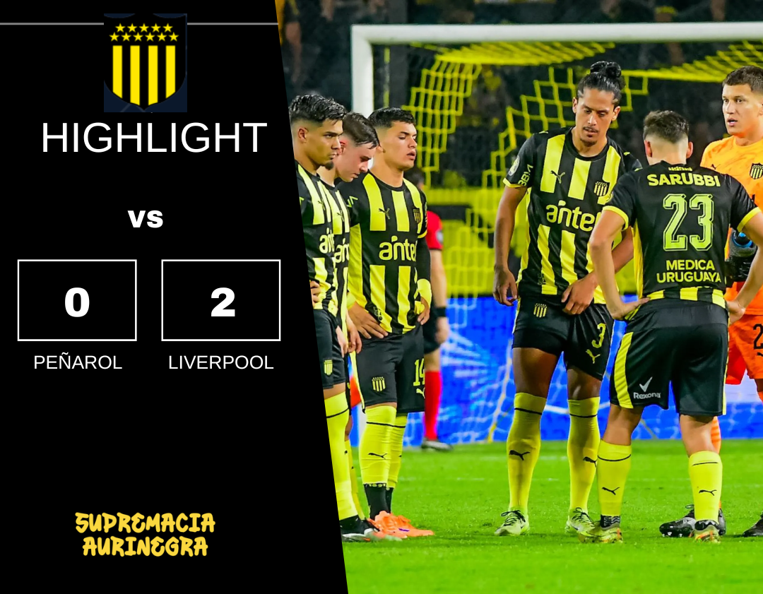 Compacto mejores jugadas Peñarol  vs Liverpool  Campeonato Apertura 2026