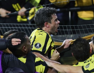 La lesión de Lucas Hernández por su festejo ante Mineiro y el tiempo que puede ausentarse