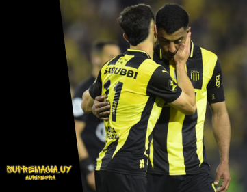 Peñarol goleó 3-0 a Wanderers y se afirma en la punta del Clausura