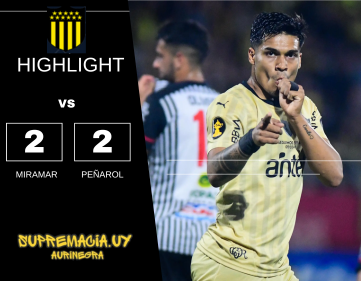 Compacto mejores jugadas Miramar Misiones 2 vs Peñarol 2 Campeonato Clausura 2025