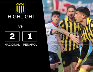 Compacto mejores jugadas Nacional 2 vs Peñarol 1 Campeonato Clausura 2024
