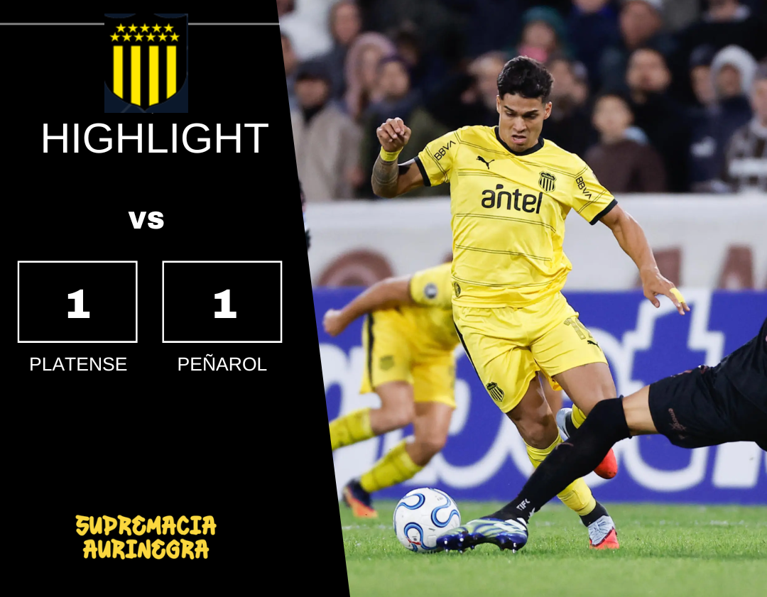 Compacto mejores jugadas Platense 1 vs Peñarol 1 Copa Libertadores 2026