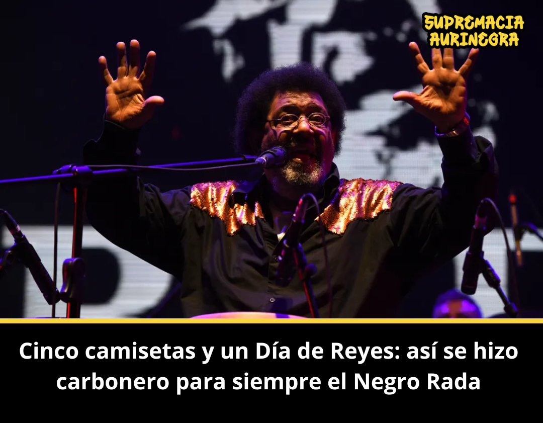 Cinco camisetas y un Día de Reyes: así se hizo carbonero para siempre el Negro Rada