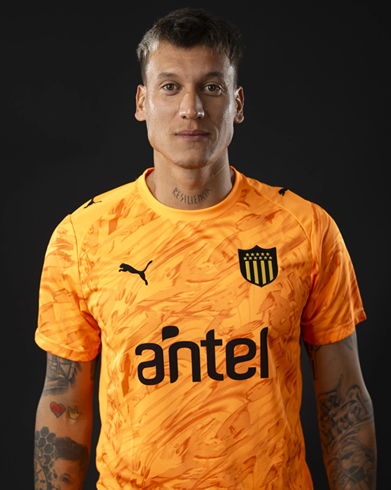 camiseta alternativa naranja
